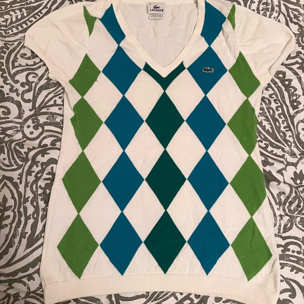 Lacoste sweater vest